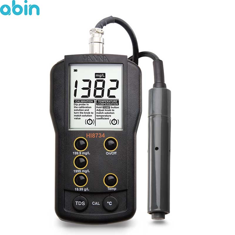 TDS متر پرتابل هانا (HANNA) مدل HI8734.