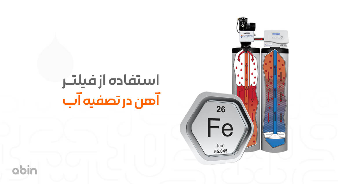 برش طولی گرافیکی فیلتر آهن در تصفیه آب