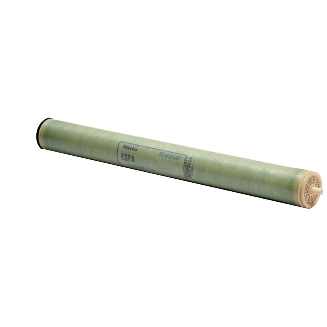 عکس گرافیکی فیلتر ممبران 4 اینچ هایدروناتیک (Hydranautics) مدل ESPA2-LD-4040 با وکیوم