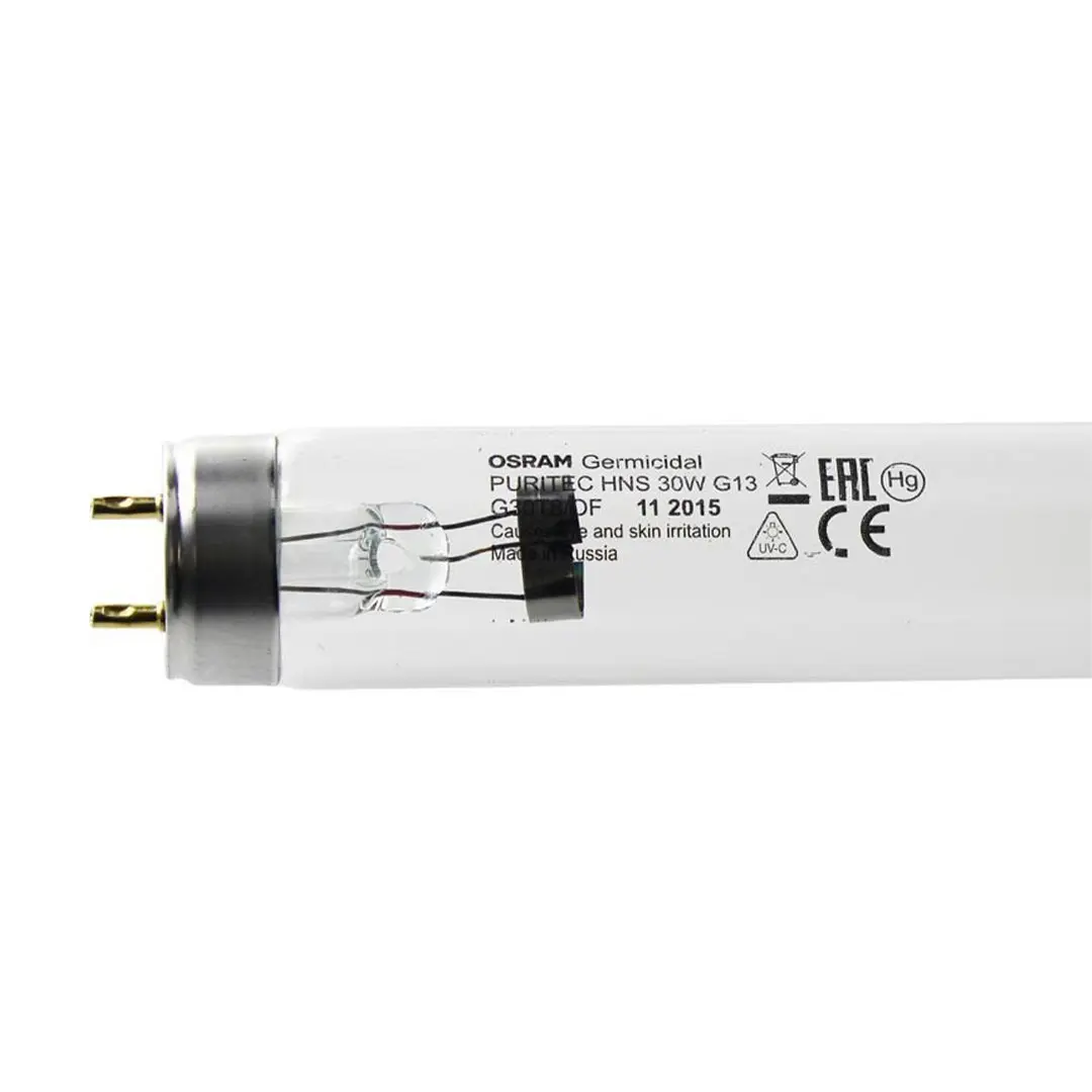 لامپ یو وی سی (UVC) اسرام (Osram) با توان 30 وات دید نزدیک