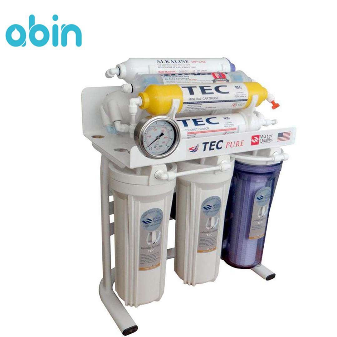 وجه جانبی دستگاه تصفیه کننده آب تک مدل RO-T6520
