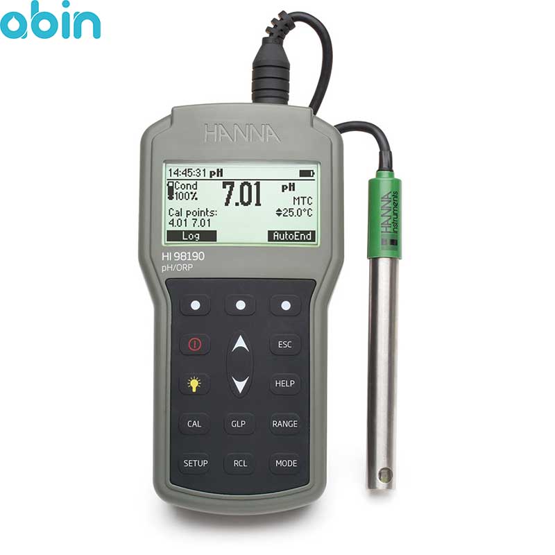 PH و ORP متر هانا مدل HI98190