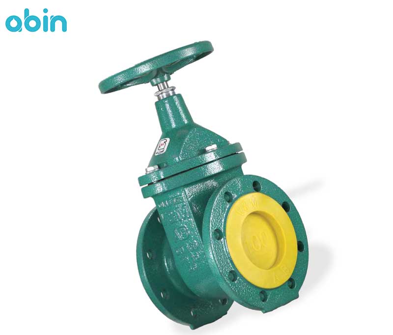 شیر فلکه کشویی زبانه فلزی وگ امید گلستان سایز 2 اینچ