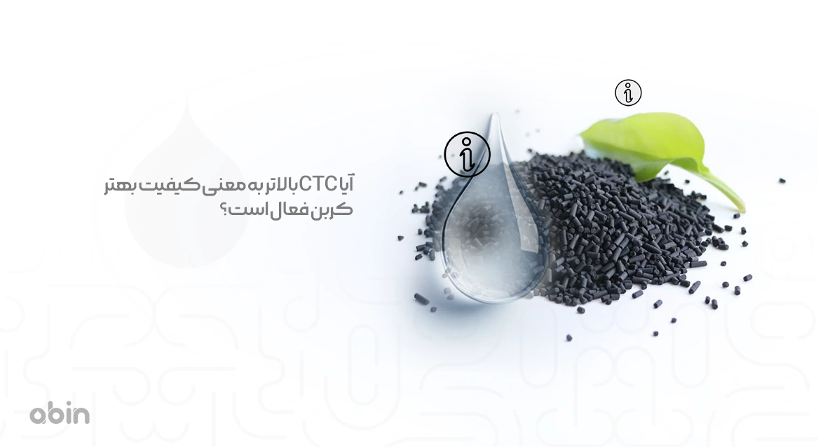 تصویر نمادین CTC و کیفیت کربن اکتیو