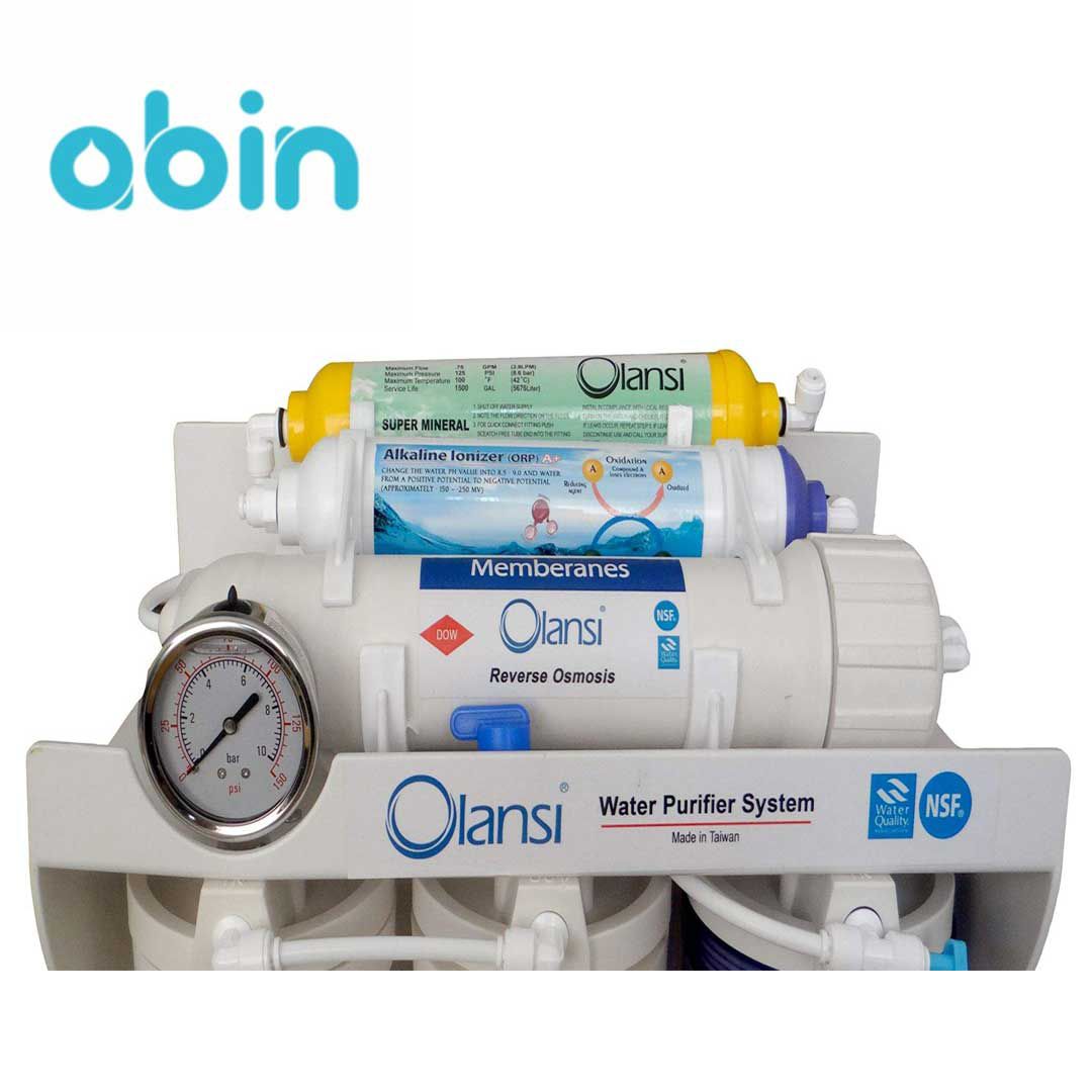 فیلترهای دستگاه تصفیه آب اولانسی مدل RO-A1320