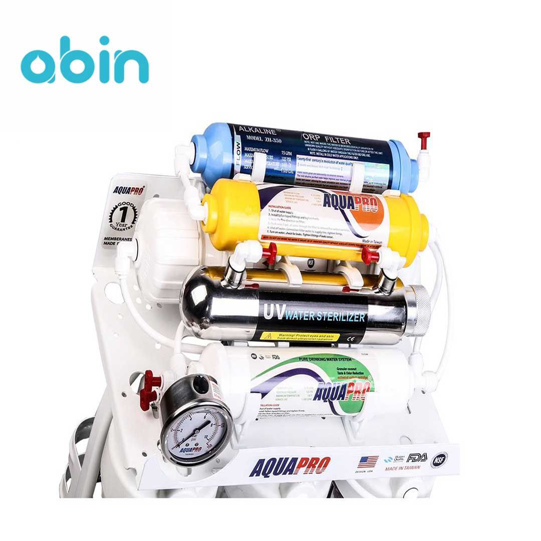 فیلترهای دستگاه تصفیه آب خانگی آکواپرو مدل ORP-UV8-B