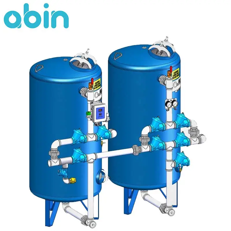 فیلتر شنی و کربنی (Sand and Carbon Filter) دستگاه تصفیه آب صنعتی