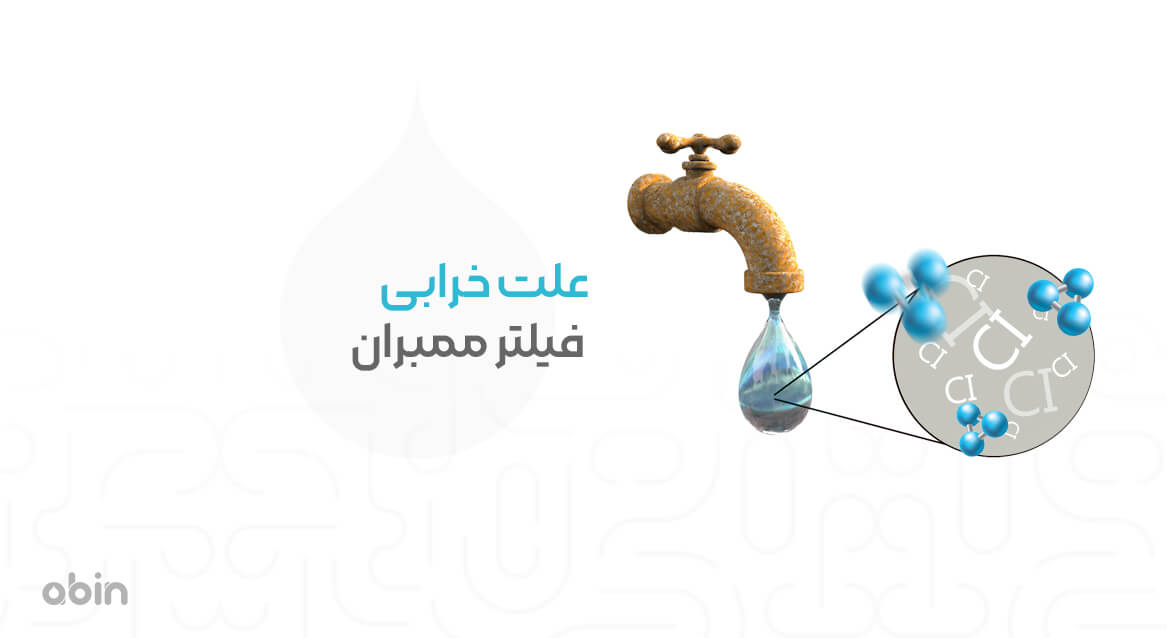علت خرابی فیلتر ممبران
