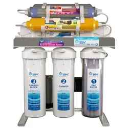 دید روبرویی دستگاه تصفیه آب خانگی اس اس وی (SSV) مدل UltraClear X900