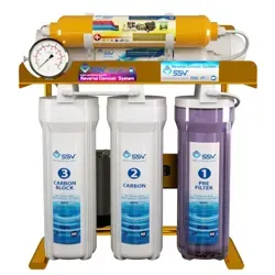 دید نزدیک دستگاه تصفیه آب خانگی اس اس وی (SSV) مدل MaxGold X600