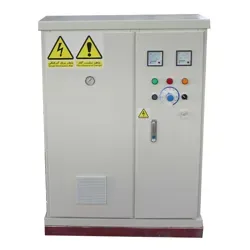 "تصویر دستگاه ازن ژنراتور صنعتی Ozonica مدل OZ-50، نمایش روبه‌رو از بدنه و قطعات"