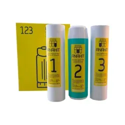 زاویه جانبی ست فیلترهای آناهیت برای تصفیه آب خانگی