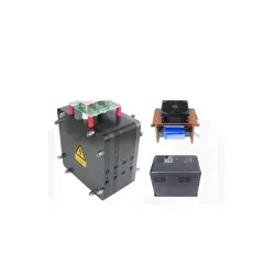 منبع تغذیه قابل تنظیم و پلیت ازن ژنراتور 150GH برند SUNDON مدل BW-QT(B)150G نمای جانبی با فن