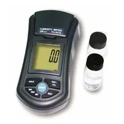 نمای بالایی دستگاه کدورت سنج لوترون (Lutron) مدل TU-2016 با دو محفظه نمونه گیری