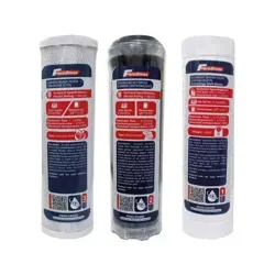 زاویه مایل فیلتر سختی گیر رزینی رخشاب ظرفیت 250 کیلوگرین با نمایش شیر و بدنه استوانه ای