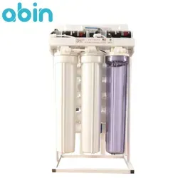 نما کامل نما روبرو دستگاه تصفیه آب نیمه صنعتی 400 گالن سافت واتر (SOFT WATER)