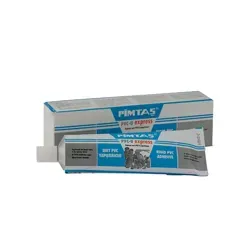 تصویر طولی چسب تیوپی UPVC فشار قوی پیمتاش (PIMTAS) به همراه جعبه