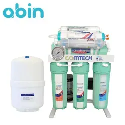 نما روبرو دستگاه تصفیه آب کامتک مدل RO 10-COMTECH-9800 با مخزن آب