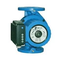 دید روبرو پمپ سیرکولاتور خطی IMPPUMPS مدل GHNbasic II 50-190F