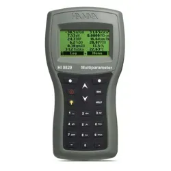 نمایشگر و صفحه کلید مولتی پارامتر پرتابل برند هانا (HANNA) مدل HI9829