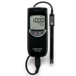 EC و TDS متر پرتابل هانا مدل HI99301 برای آزمایش آب