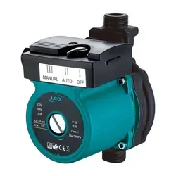 عکس نمای کناری پمپ سیرکولاتور لئو (LEO) مدل LRP32-50/180