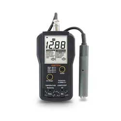 EC متر پرتابل هانا (HANNA) مدل HI87314 لیبل بلور شده برای حفظ اطلاعات فنی