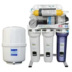 دستگاه تصفیه آب خانگی آکوآ اسپرینگ (Aqua Spring) مدل RO-S7-NATURE1200 همراه تانک ذخیره آب