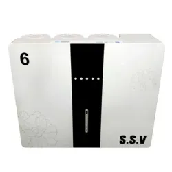 نمای روبرو دستگاه تصفیه آب خانگی اس اس وی (SSV) مدل Atlantic X630