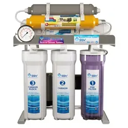 نمای روبرویی دستگاه تصفیه آب خانگی اس اس وی (SSV) مدل MaxSpring X830