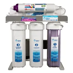 دستگاه تصفیه آب خانگی اس اس وی (SSV) مدل SuperClear X630 نمای روبرو