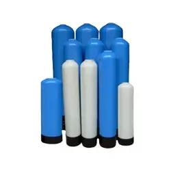 نمای استاده مخزن FRP پنتیر (pentair) مدل 17*10 دو رنگ آبی و سفید