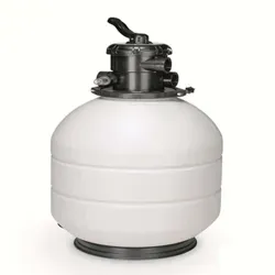 تصویر ایزومتریک فیلتر شنی استخر IML سری ROMA مدل FEC-500-VT نوع شیر از بالا