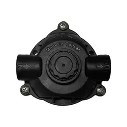 نمای نزدیک هد پمپ قابل تنظیم CCK با نمایش پیچ تنظیم و خروجی