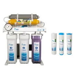 دستگاه تصفیه آب خانگی SSV مدل MaxTec X830 به همراه فیلتر سه عددی شمای کلی