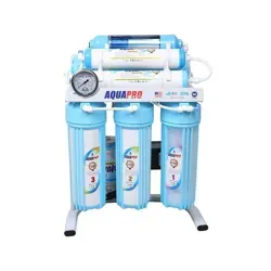 نما روبرو دستگاه تصفیه آب خانگی آکواپرو مدل RO7-ORP