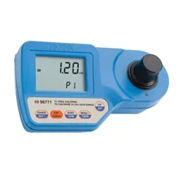 فتومتر پرتابل کلر هانا (HANNA) مدل HI96771 با دقت ±0.03 و 3± میلی گرم بر لیتر
