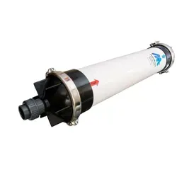 تصویر افقی فیلتر ممبران اولترافیلتراسیون آکوآریا UF-8040-PP در بدنه سفید