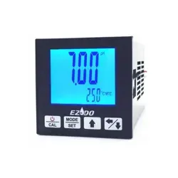 نمایشگر آبی ترانسمیتر آنلاین pH و ORP و Temp برند EZDO مدل 4803p