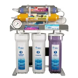 دستگاه تصفیه آب خانگی اس اس وی (SSV) مدل MaxSpring X1000 نمای روبرو