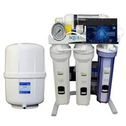 دستگاه تصفیه آب خانگی آکوا اسپرینگ مدل RO-ARTIFICAL-INTIFICIAL- S140 با تانک ذخیره