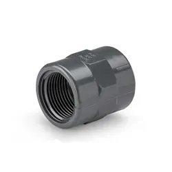 بوشن یکسر دنده UPVC پیمتاش (pimtas) نمای ایزومتریک