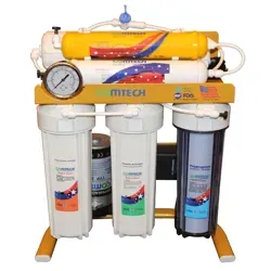 نمای جلو دستگاه تصفیه آب خانگی کامتک (COMTECH) مدل PRO-6S