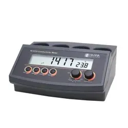 توصیر دستگاه EC متر رومیزی هانا (HANNA) مدل HI2315 با دو پیچ تنظیم کننده