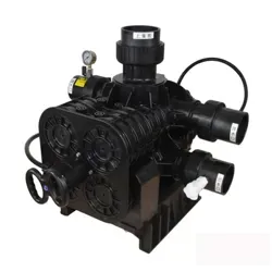 نمای جلو شیر دستی فیلتر FRP رانکسین (RUNXIN) سایز DN65 مدل F112BS