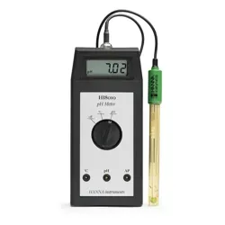 PH متر پرتابل آموزشی هانا (HANNA) مدل Hi8010 با پیچ تنظیم فیزیکی