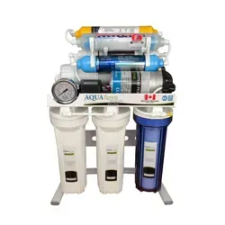 وجه روربرو دستگاه تصفیه آب خانگی آکوا اسپرینگ (Aqua Spring) مدل RO-S157
