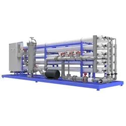پرسپکتیو دستگاه تصفیه آب دریا| آب شیرین کن دریایی 750 متر مکعب