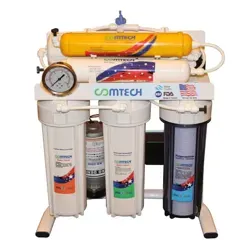 نمای روبرو دستگاه تصفیه آب خانگی کامتک (COMTECH) مدل ECO-6S