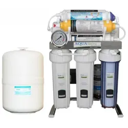 وجه کناری دستگاه تصفیه آب خانگی آکوا اسپرینگ (Aqua Spring) مدل CHROME-SN9